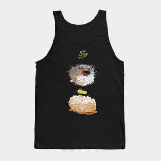 Sushi with blowfish Tank Top